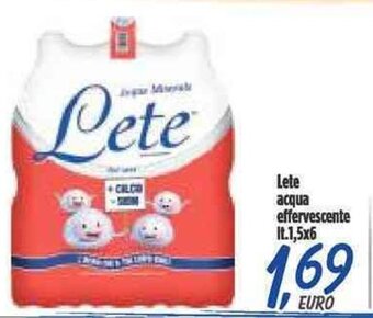 Lete acqua effervescente It.1,5x6
