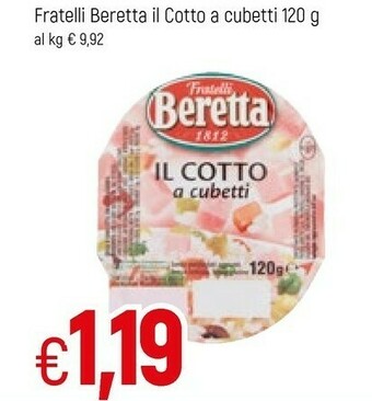 Famila Beretta Fratelli Il Cotto A Cubetti offerta