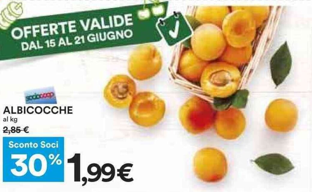 Coop ALBICOCCHE al kg offerta