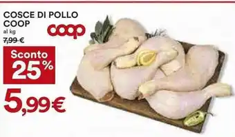 Coop COSCE DI POLLO COOP al kg offerta