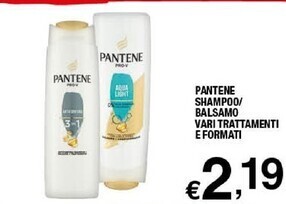 Sigma Pantene shampoo offerta