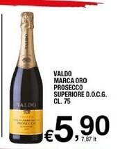 Sigma Valdo marca oro prosecco superiore docg offerta