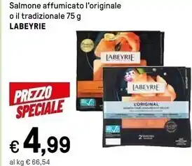 Iper La Grande Labeyrie salmone affumicato l'originale offerta