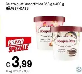 Iper La Grande Häagen dazs gelato gusti assortiti offerta