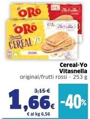 Ok Sigma Oro saiwa cereal - yo vitasnella offerta