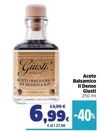 Giusti aceto balsamico il denso