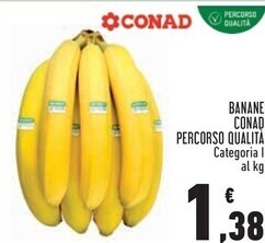 Conad City Conad banane percorso qualita offerta
