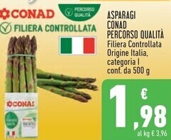 Conad City Conad asparagi percorso qualità offerta