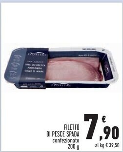Conad City Filetto di pesce spada offerta