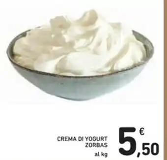 Spazio Conad Zorbas Crema di Yogurt offerta
