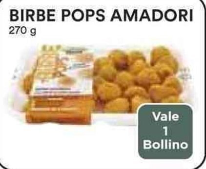Coop BIRBE POPS AMADORI 270 g offerta
