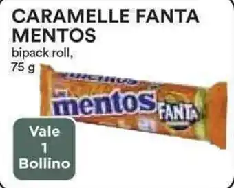 Coop CARAMELLE FANTA MENTOS bipack roll, 75 g offerta