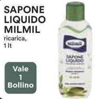 Coop SAPONE LIQUIDO MILMIL ricarica, 1 lt offerta