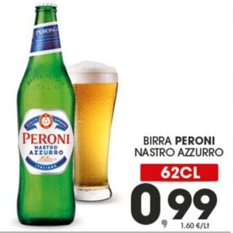 Eurospar BIRRA PERONI NASTRO AZZURRO 62CL offerta