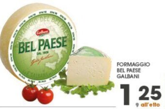 Eurospar FORMAGGIO BEL PAESE GALBANI offerta