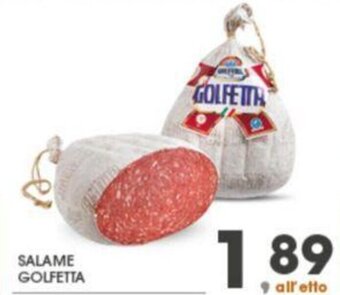 Eurospar SALAME GOLFETTA offerta