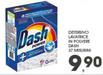 Eurospar DETERSIVO LAVATRICE IN POLVERE DASH 37 MISURINI offerta