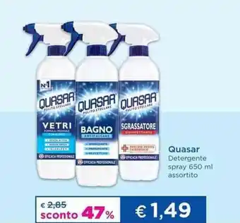 Acqua & Sapone Quasar Detergente spray 650 ml assortito offerta