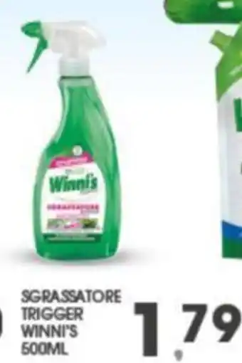 Eurospar SGRASSATORE TRIGGER WINNI'S 500ML offerta