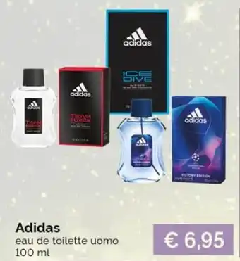 Acqua & Sapone Adidas eau de toilette uomo 100 ml offerta