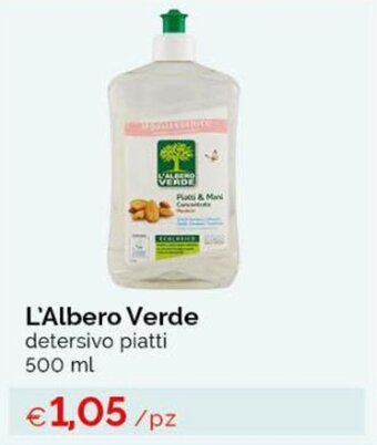Acqua & Sapone L'Albero Verde detersivo piatti 500 ml offerta