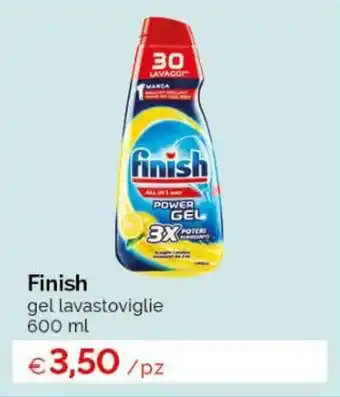 Acqua & Sapone Finish gel lavastoviglie 600 ml offerta