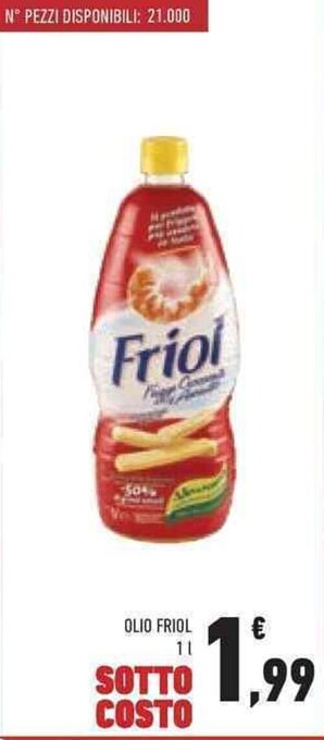 Conad OLIO FRIOL 1 l offerta