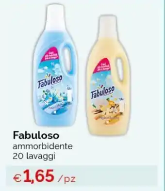 Acqua & Sapone Fabuloso ammorbidente 20 lavaggi offerta