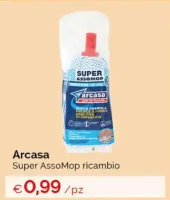 Acqua & Sapone Arcasa Super AssoMop ricambio offerta