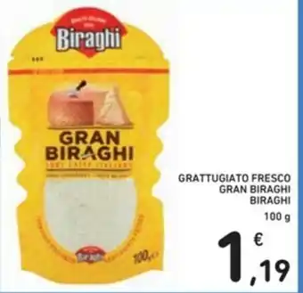 Spazio Conad Biraghi Gran Biraghi Grattugiato Fresco 100g offerta