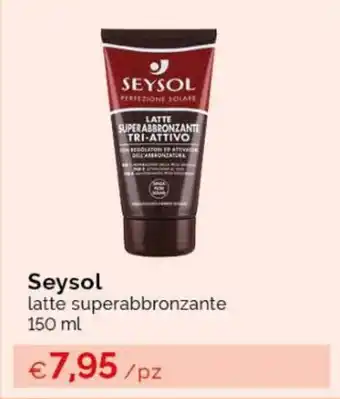 Acqua & Sapone Seysol latte superabbronzante 150 ml offerta