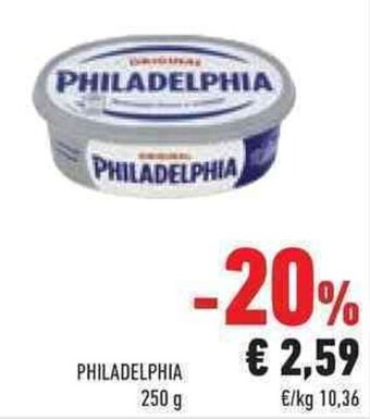 Conad PHILADELPHIA 250 g offerta
