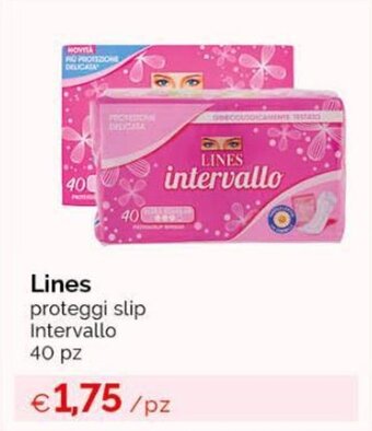 Acqua & Sapone Lines proteggi slip Intervallo 40 pz offerta