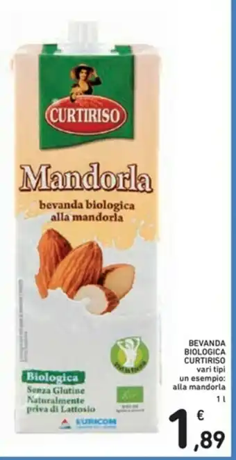 Spazio Conad Curtiriso Biologica Bevanda 1l offerta