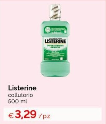 Acqua & Sapone Listerine collutorio 500 ml offerta