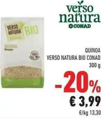 Conad QUINOA VERSO NATURA BIO CONAD 300 g offerta