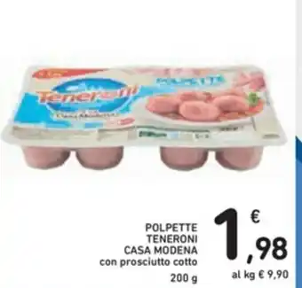 Spazio Conad Casa Modena Polpette Teneroni 200g offerta
