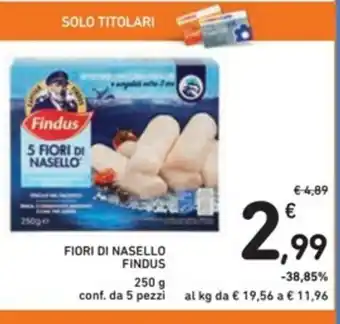Spazio Conad Findus Fior di Nasello 250g offerta