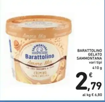 Spazio Conad Sammontana Barattolino Gelato 410g offerta