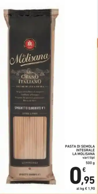 Spazio Conad La Molisana Pasta di Semola Integrale 500g offerta