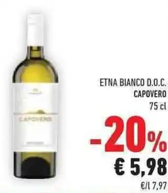 Conad ETNA BIANCO D.O.C. CAPOVERO 75 cl offerta