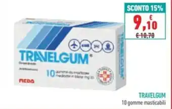 Spazio Conad Travelgum 10 gomme offerta