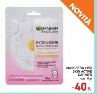 Spazio Conad -40% Garnier Skin Active Maschera Viso offerta