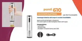 LES PETITS CHAMPS CAVATAPPI ELETTRICO