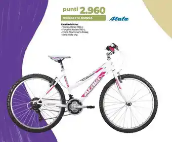 BigMat Atala BICICLETTA DONNA offerta