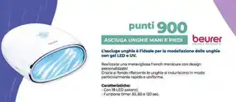 Beurer ASCIUGA UNGHIE MANI E PIEDI