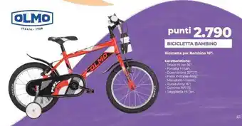 OLMO BICICLETTA BAMBINO