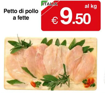 Petto di pollo a fette