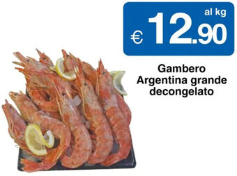 Gambero Argentina grande decongelato
