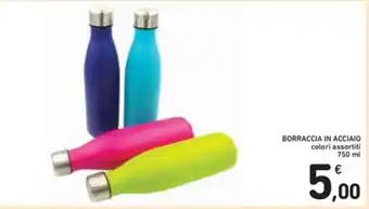 Spazio Conad Borraccia in Acciaio 750ml offerta